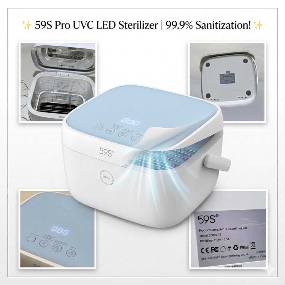 Liviliti Paptizer 59S Pro UVC LED Sterilizer Box | 99.9% Sanitization in Minutes